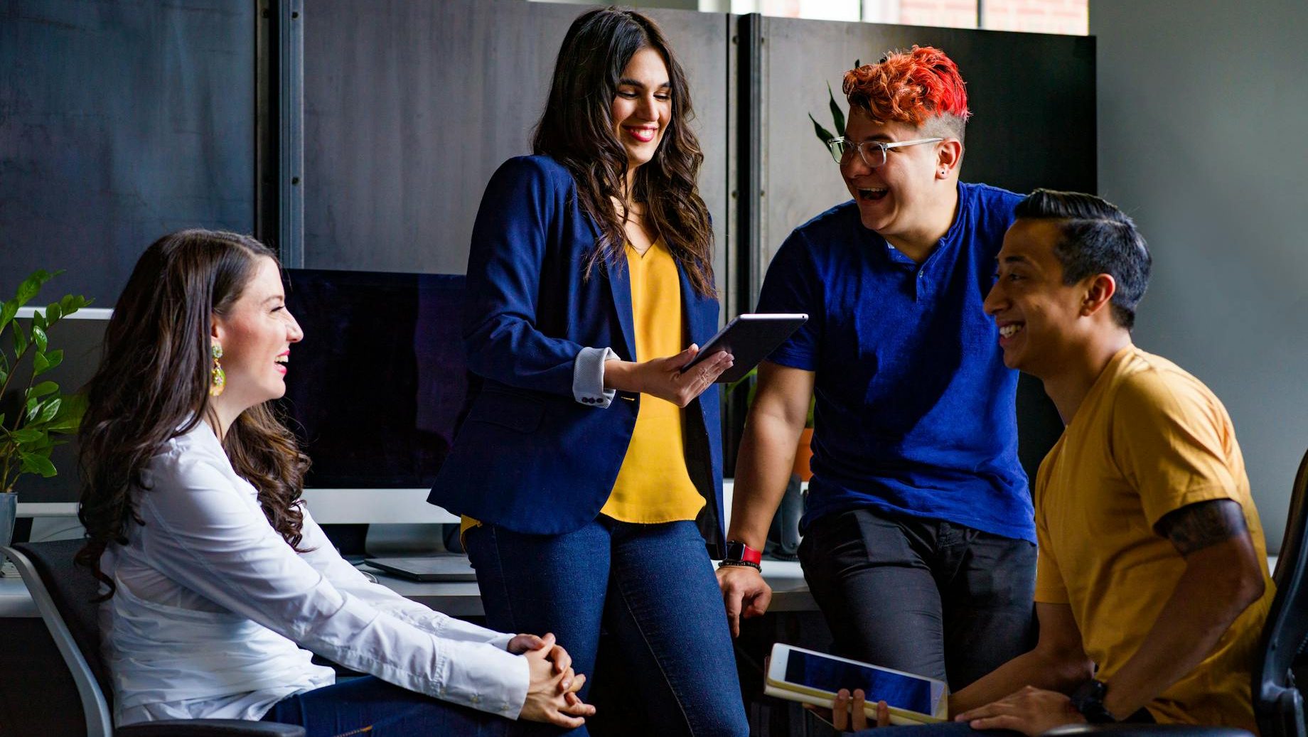group of people sitting inside room